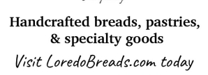 Loredo Bread Mobile Footer