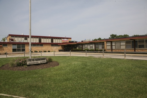 Exterior of CO Harrison Elementary