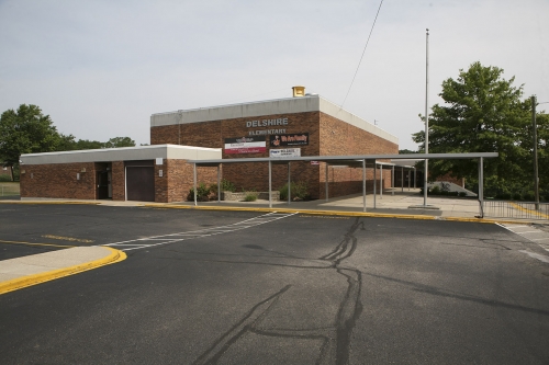 Exterior of Delshire Elementary