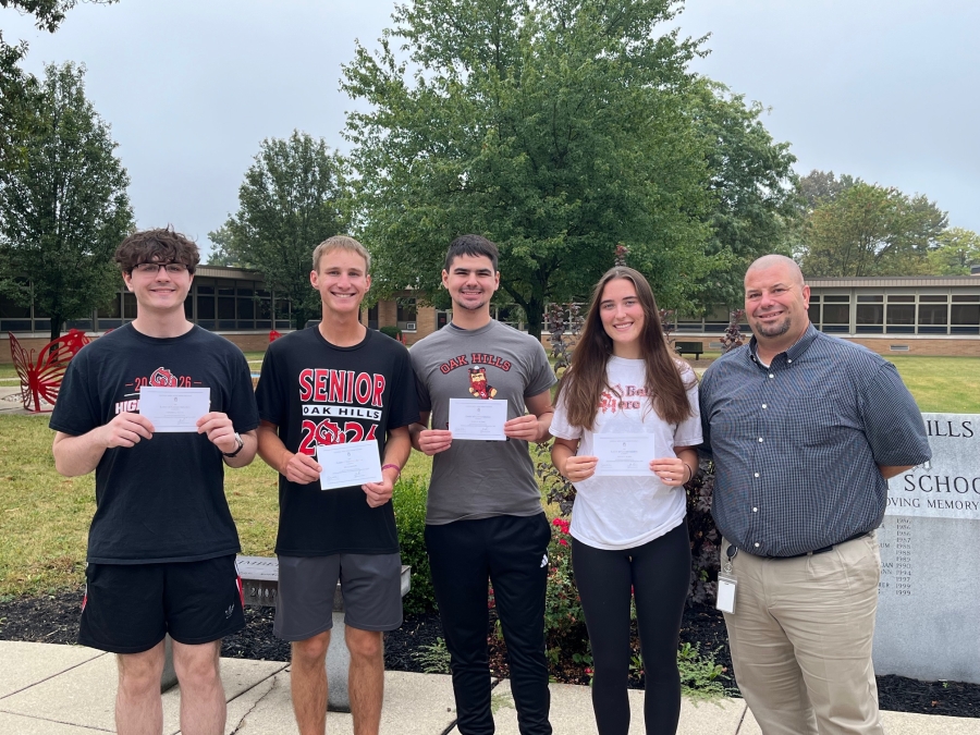 OHHS students named National Merit Commended Students