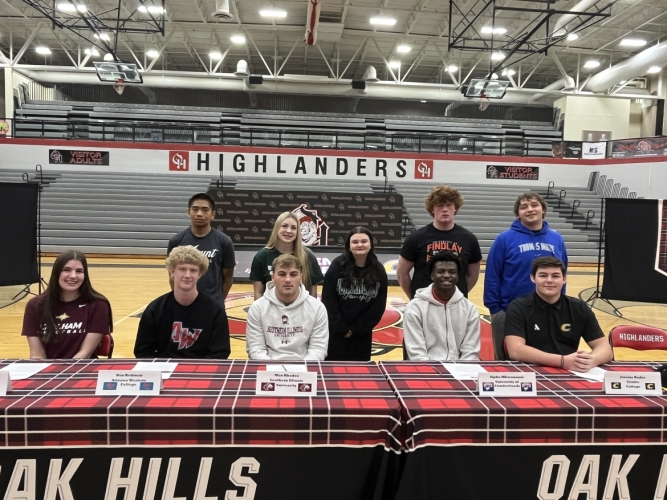 Winter Signing Day for OHHS Athletics