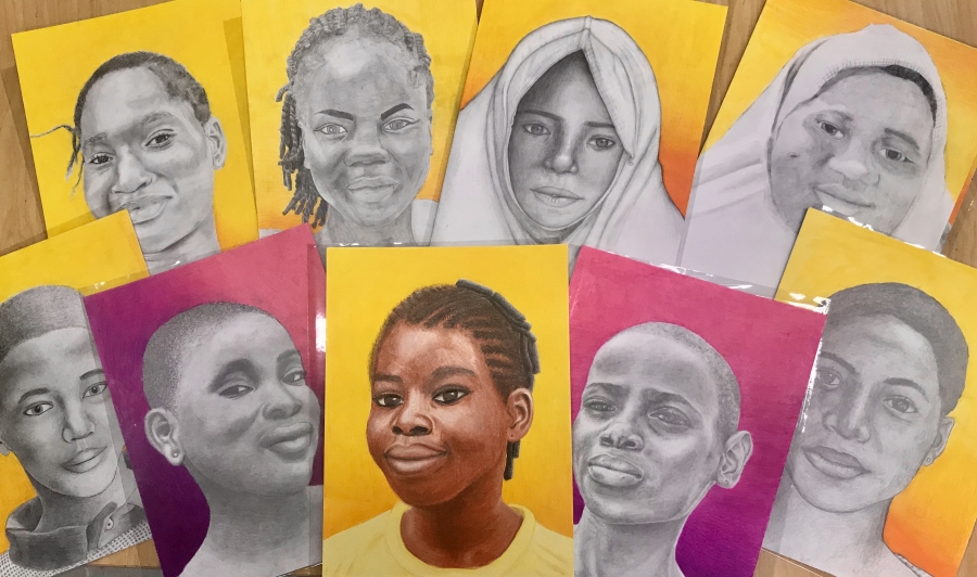 The 2019 Drawinga and Printmaking Memory Project Portraits