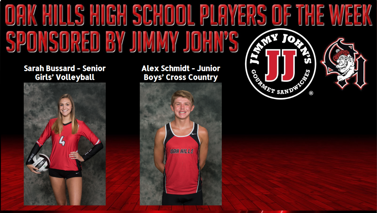 Jimmy John's OHHS Players of the Week