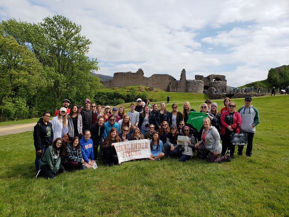 group picture from Loch Ness