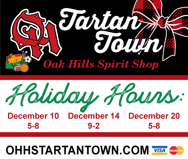 Tartan Town Holiday Hours