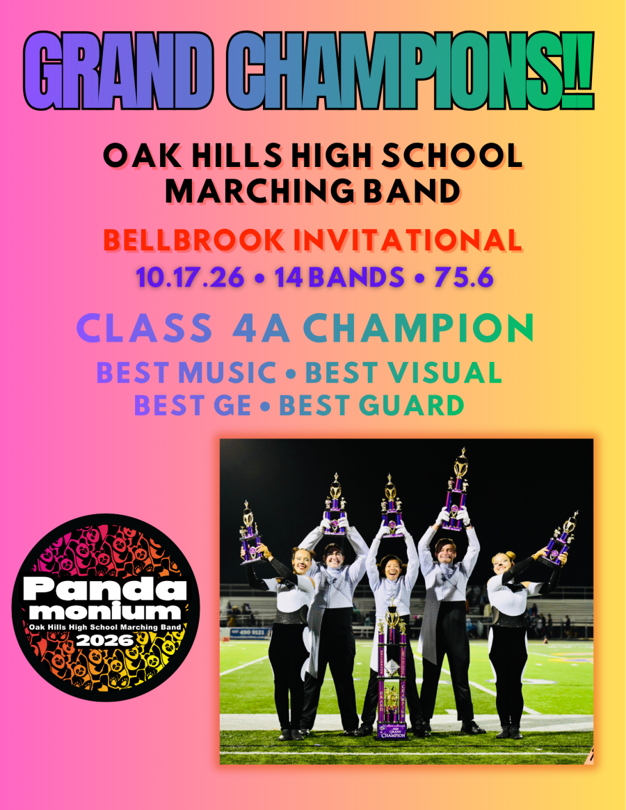 OHHS Marching Band Wins Bellbrook Invitational