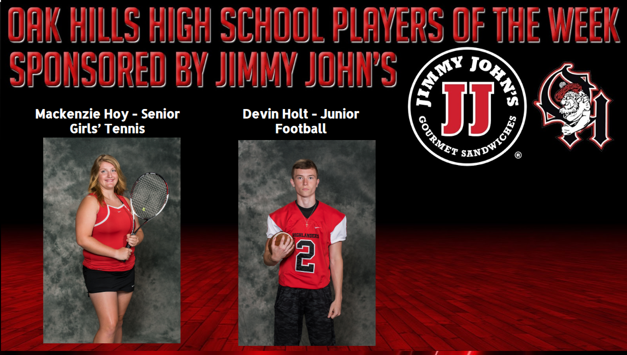 Jimmy John's OHHS Players of the Week