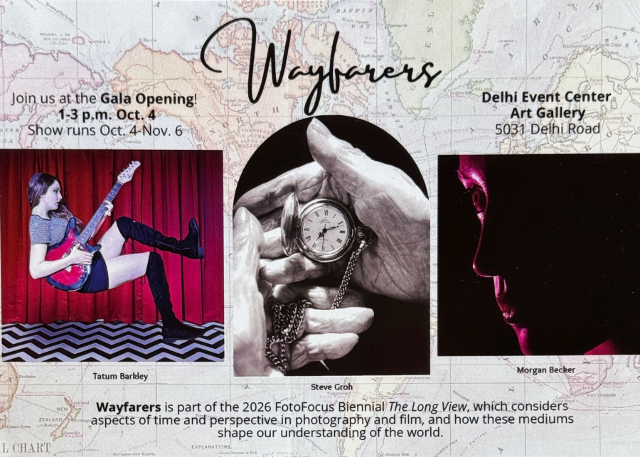 Join us this Sunday, October 4th from 1-3pm, for the Opening Reception of 'Wayfarers'
