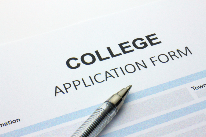Pen and paper college application