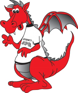 Springmyer Mascot Sparky Springmyer Mascot Sparky