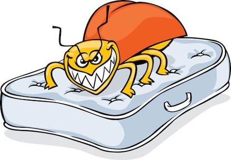 Cartoon Bed Bug